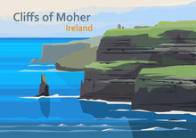Cliffs Of Moher, Sea Cliffs, Ireland