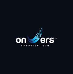 Digital Tech Logo Design . Letter V Tech Logo Design . UpTech Logo Modern, Professional, Business