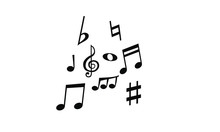 Set Of Music Notes And Symbols Vector Graphic Individually Layered 