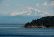 Pacific NW Puget Sound:  Mount Baker and the beautiful, forested San Juan Islands