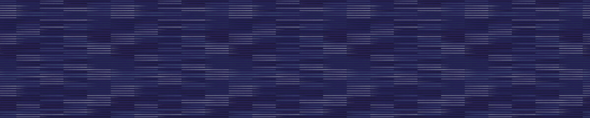 Wall Mural - Spliced vector broken stripe border texture. Variegated mottled vertical line banner background. Seamless rough grunge pattern. Distorted masculine trim. Fashion textile disrupted glitch ribbon..