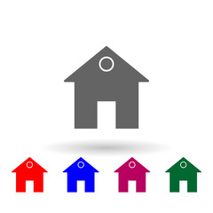Poster - Stock multi color icon. Simple glyph, flat vector of web icons for ui and ux, website or mobile application