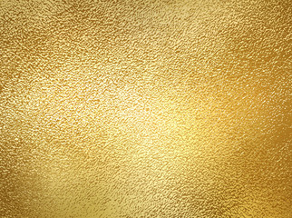 Poster - Vector golden foil background template for cards, hand drawn backdrop - invitations, posters, cards.