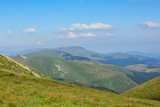 Fototapeta Na sufit - Panoramic view from Vezhen peak, western Balkan Mountains, 2198m high.