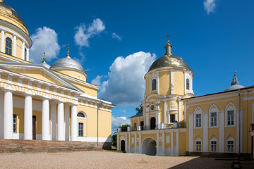 Church of the Nile Stolobensky. Nilo-Stolobenskaya Pustyn. Is situated on Stolobny Island in Lake Seliger. Tver region, Russia