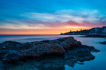 Amanecer en Denia, las Rotas