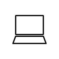 Wall Mural - Laptop Icon icon