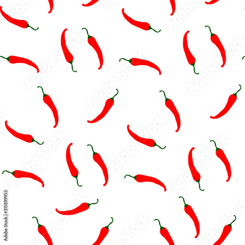 seamless-pattern-of-red-hot-chili-peppers-vector-illustration