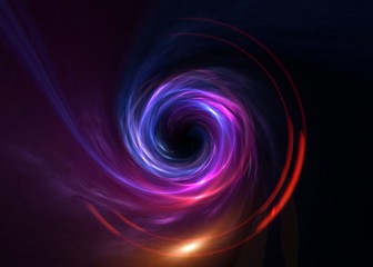 Wall Mural - black hole, science fiction wallpaper. beauty of deep space. colorful graphics for background, like 