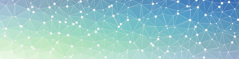 Abstract Low Polygon gradient Generative Art background illustration