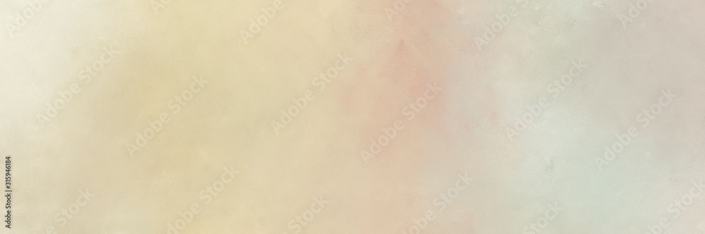 horizontal colorful vintage painting background graphic with pastel gray, antique white and blanched almond colors and space for text or image. can be used as background or texture element - obrazy, fototapety, plakaty 