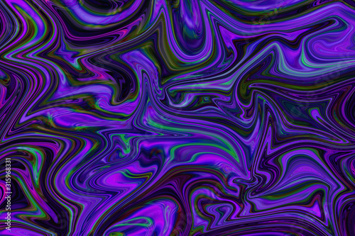 Cuadros en Lienzo An abstract wavy psychedelic background image.