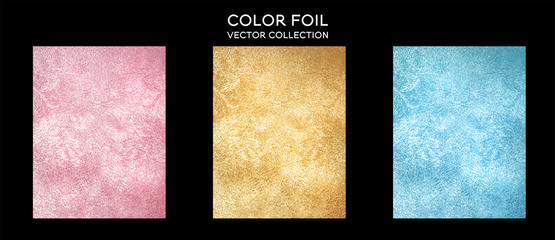 Wall Mural - Vector gold metallic background with shine texture.