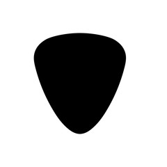 Sticker - Pick guitar icon