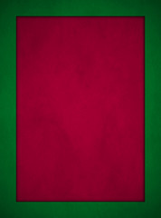 Wall Mural - Elegant Rich Red Parchment. Rich Green Textured Frame. Portrait Orientation.
