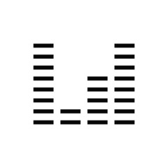 Poster - sound wave vector icon
