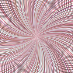 Poster - Pink abstract psychedelic striped spiral vortex background design - vector illustration from swirling rays