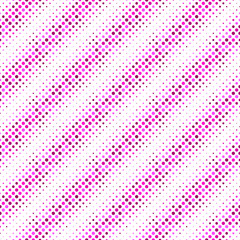 Poster - Deep pink geometrical dot pattern background - abstract vector illustration from circles
