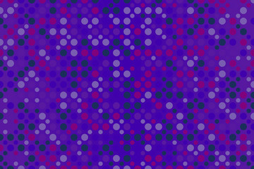 Poster - Geometrical dot pattern background design - colorful vector illustration