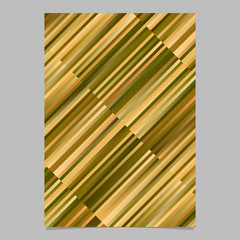 Poster - Geometrical trendy colorful gradient diagonal stripe brochure background - abstract vector template