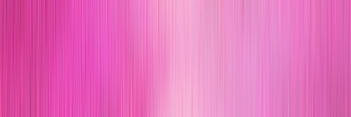 Poster - abstract horizontal banner texture with vertical stripes and hot pink, pastel magenta and mulberry  colors