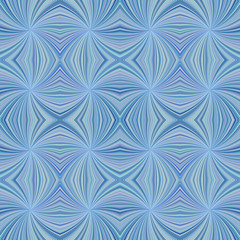 Poster - Blue seamless abstract psychedelic curved stripe pattern background - vector burst design