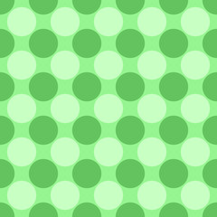 Poster - Seamless geometric circle pattern background - vector illustration