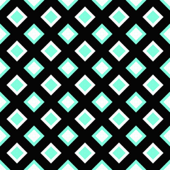Poster - Seamless abstract square pattern background design - color vector illustration
