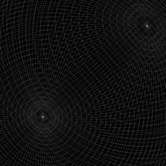Wall Mural - creative geometric render lines background