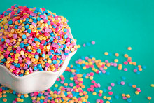 Glittery Rainbow Sprinkles For Decorating Your Baked Goods