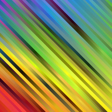 Rainbow Spectrum Background Of Blurred Diagonal Stripes. Abstract Vector Backdrop