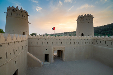  Desert Castle in the Liwa Oasis in the Emirate of Abu Dhabi, United Arab Emirates