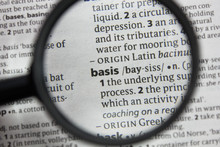 The Word Or Phrase Basis In A Dictionary.