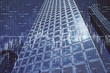 © peshkova - Forex chart on cityscape with tall buildings background multi exposure. Financial research concept.