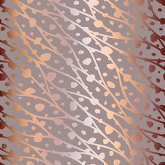 Poster - chic background. modern stylish texture wavy twist, circle. beautiful seamless pattern. repeating sw