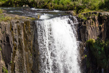 Close Up Of Sterkspruit Waterfall Near Monks Cowl In The Kwazulu-Natal Drakensberg, South Africa
