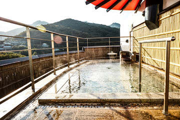 Wall Mural - Japanese hot spring
