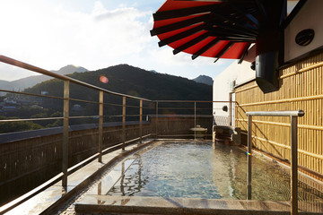 Wall Mural - Japanese hot spring