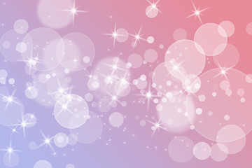 Gradient light purple pink texutred banner, with bokeh and sparkles, can fit with text