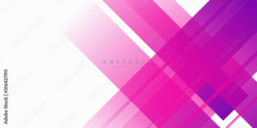 Modern pink purple abstract background with lines and square shape ...