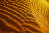 Sand mountains in the desert