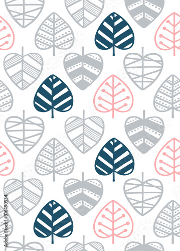 北欧風のシームレスパターン