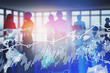 © ImageFlow - Business team in office, world trade