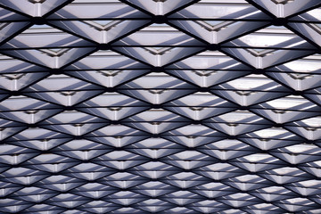 Geometric repeating patterns, architecture design, full frame