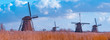 Windmill holland UNESCO World Heritage Kinderdijk