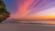 Sonnenuntergang am Strand in Sansibar Afrika Equator