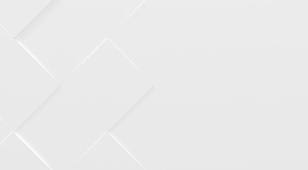 White Business Style Background (3D Illustration)
