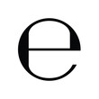 Estimated sign, E mark symbol 