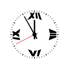 Poster - clock icon vector