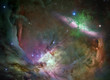 © PaulPaladin - Nebula and galaxies in space. Abstract cosmos background